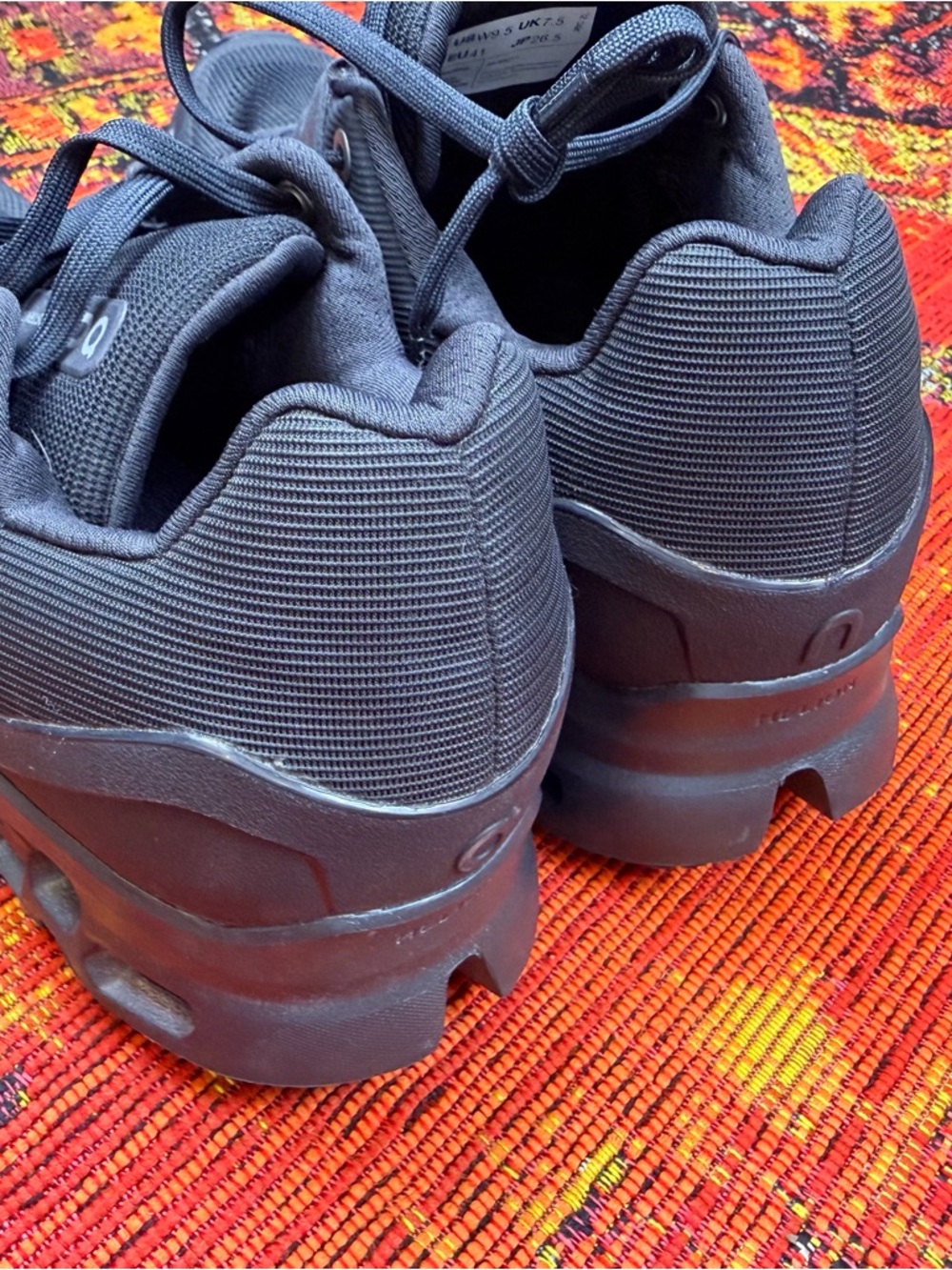 NWOT On Running Black Women’s Running Shoes - Picture 5 of 8